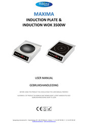 Maxim Induction Plate 3500W User Manual