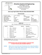 Directive Systems & Engineering DSE2324LYRMK Quick Start Manual