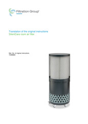 Filtration Group SilentCare Translation Of The Original Instructions