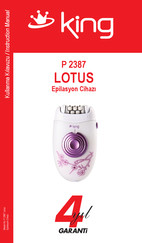 KING LOTUS P 2387 Instruction Manual