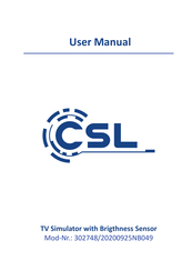 CSL 20200925NB049 User Manual