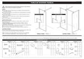 Coram TUBULAR SHOWER PANELS Quick Start Manual