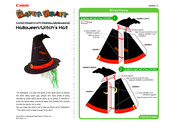 Canon PaperCraft Halloween/Witch's Hat Manual