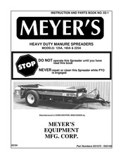 Meyer's 225A Instruction And Parts Book