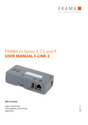 Frama F-LINK 2 Fx 5 Series User Manual