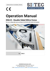 Sitec DSG-D Operation Manual