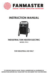 Fanmaster IFH-2 Instruction Manual