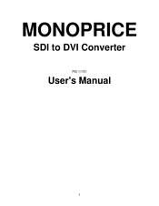 Monoprice 11751 User Manual