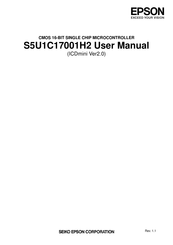 Epson S5U1C17001H2 User Manual