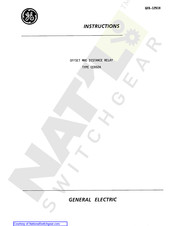 GE CEB52A Instructions Manual