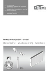 Kermi 6918351 Installation Instructions Manual