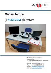 Meditech Electronic AUDECOM 10095 Manual