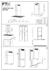 FTK CONCEPT 120I Installation Instructions Manual