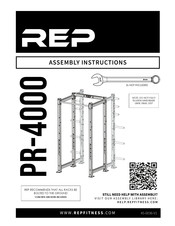 REP PR-4000 Assembly Instructions Manual