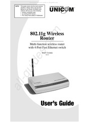 UNICOM WEP-72104G User Manual