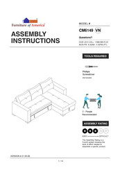 Furniture of America CM6149 Assembly Instructions Manual