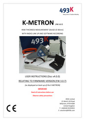 493K K-METRON User Instructions