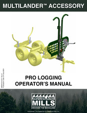 Woodland Mills MULTILANDER PRO LOGGING Operator's Manual