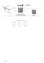 Kvik OT531 Manual