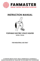 Fanmaster PESH30 Instruction Manual