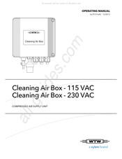 Xylem wtw Cleaning Air Box - 230 VAC Operating Manual