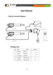 Kaidi KDDY008B User Manual