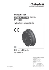 Ortlinghaus TPI 1140 EN Translation Of Original Operating Manual