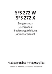 Scandomestic SFS 272 X User Manual