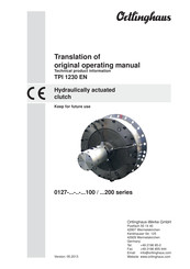 Ortlinghaus TPI 1230 EN Translation Of Original Operating Manual