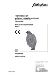 Ortlinghaus TPI 215 EN Translation Of Original Operating Manual