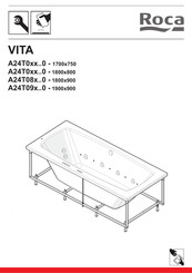 Roca VITA A24T09 0-1900 900 Series Manual
