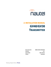 Nautel GV40 Installation Manual