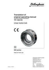 Ortlinghaus TPI 1060 EN Translation Of Original Operating Manual