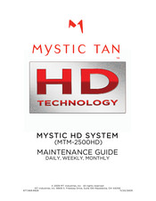 MYSTIC TAN MYSTIC MTM-2500HD Maintenance Manual