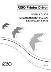 Riso MZ8 Series User Manual