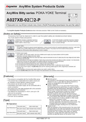 Anywire Bitty Series Product Manual