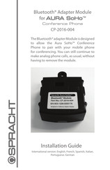 Spracht CP-2016-004 Installation Manual