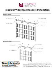 Premier Mounts MVWS-3X3 Series Installation