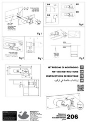 Ib Rubinetti TAAAC 206 Fitting Instructions Manual