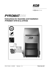Viessmann KOB PYROMAT DYN 45 Instructions For Assembly And Installation