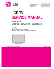 LG 22LD350-CB Service Manual