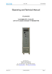 EuroTel ETLUW4G03 Operating And Technical Manual