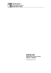 Eurotron UniCal mA Instruction Manual