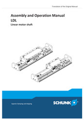 SCHUNK LDL-US-0100 Assembly And Operation Manual
