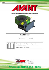 AVANT A442927 Operator's Manual