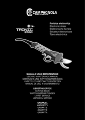 Campagnola TRONIC STAR Use And Maintenance Manual