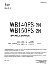 Komatsu A60001 Shop Manual