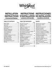 Whirlpool W11566615A Installation Instructions Manual