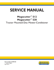 New Holland MegaCutter 512 Service Manual