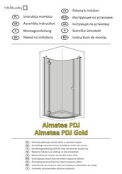 Radaway Almatea PDJ Assembly Instruction Manual